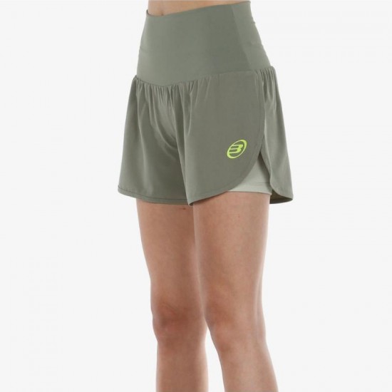 Short Bullpadel Jonio Kaki Mujer