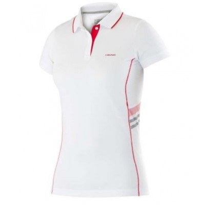 Polo Head Club Blanco Rojo Nina