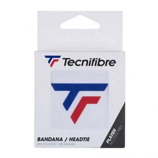 Tecnifibre White Bandana