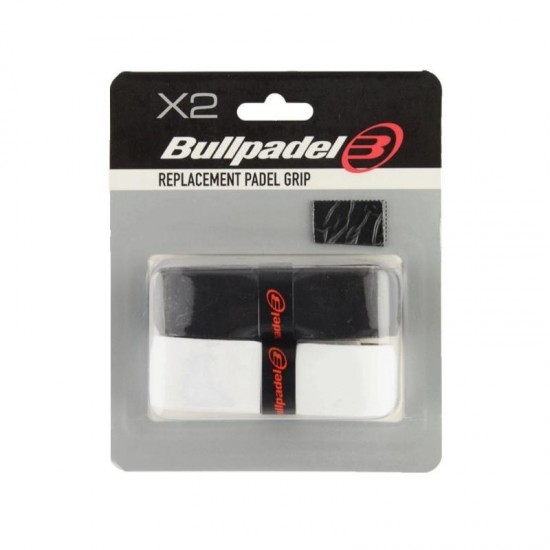 Blister Bullpadel 2 Grips Replacement GR1210 Black White