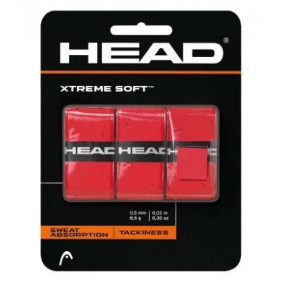 Blister sursaisit la tete Xtreme Soft Red 3 unites