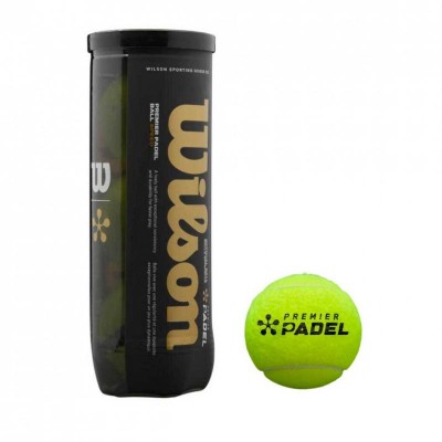 Bote de 3 Pelotas Wilson Padel Premier Speed