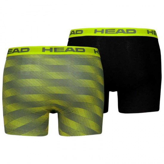 Boxers Head Basic Yellow Black 2 Units