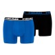 Boxer Head Basic Bleu Indigo Noir 2 Unites