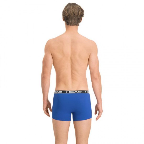 Head Basic Boxers Bleu Noir 2 Unites