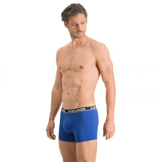 Head Basic Boxers Bleu Noir 2 Unites