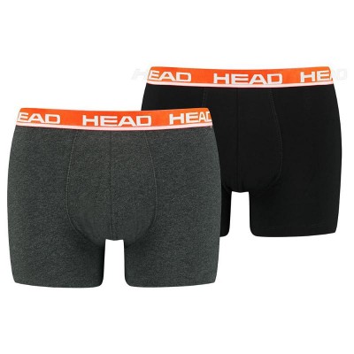 Head Basic Boxers Grey Red 2 Units