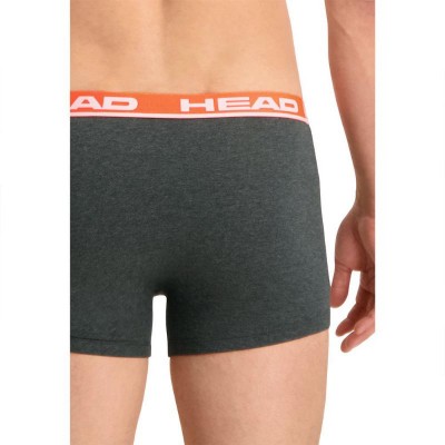 Head Basic Boxers Gris Rouge 2 Unites