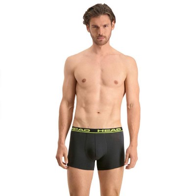 Head Basic Boxers Black Lime 2 Units