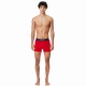 Lacoste Boxer bleu marine blanc rouge 3 unites