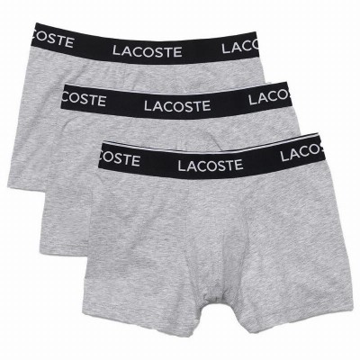 Lacoste Casual Gris Vigore Boxer 3 unites