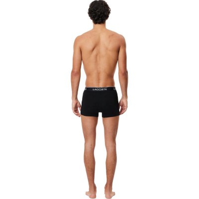 Boxers Lacoste Casual Negro 3 Unidades