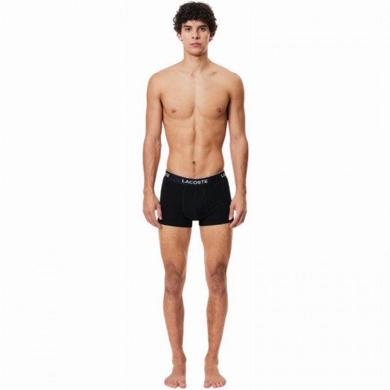 Lacoste Boxer Casual Noir 3 Unites