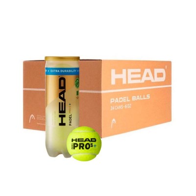 Box 72 Balls - 24 Cans of 3 pcs - Head Padel Pro S+