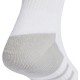 Calcetines Adidas Essentials Cushioned Crew Blanco Gris 3 Pares