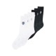 Calcetines Bidi Badu Don Carlito XXL Crew Move Negro Blanco 6 Pares