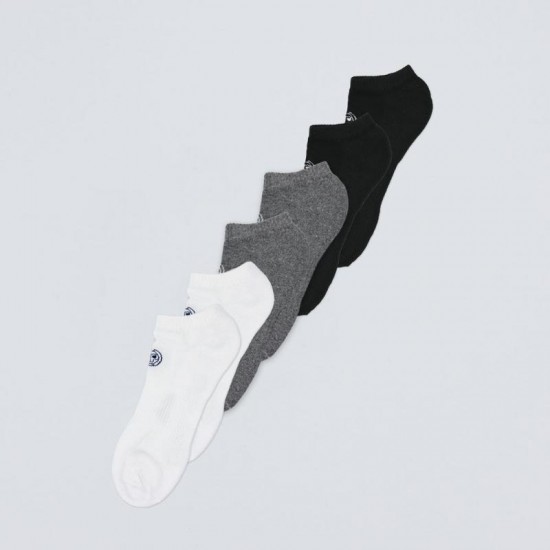 Socks Bidi Badu No Party XXL No show Move Grey Black White 6 Pairs