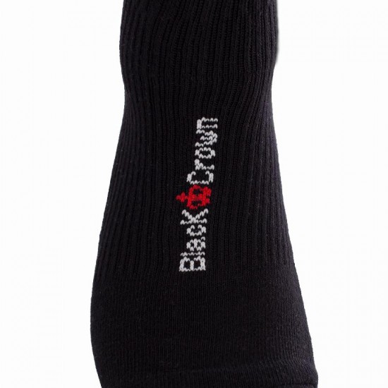 Black Crown Premium High Black Socks 1 Pair