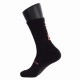 Calcetines Black Crown Pro Altos Negro Coral 1 Par