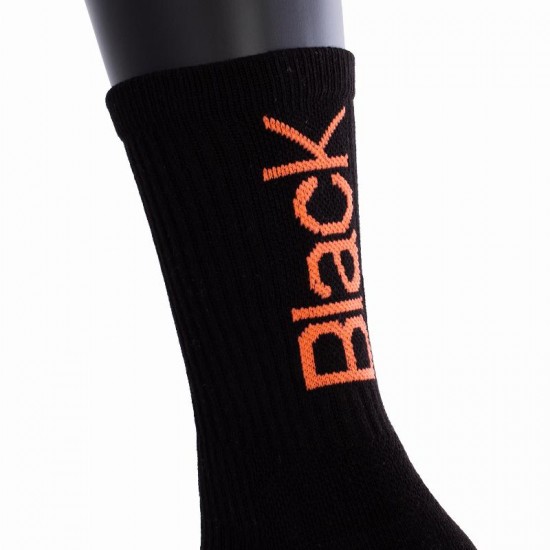 Black Crown Pro High Black Coral Socks 1 Pair