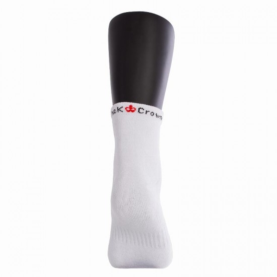 Black Crown Pro Ankle Socks White 1 Pair