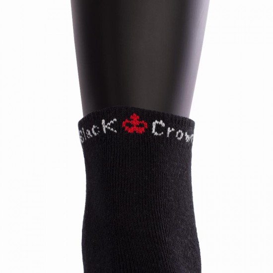 Calcetines Black Crown Pro Tobilleros Negro 1 Par