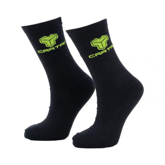 Cartri Ankara Single Green Black Socks 1 Pair