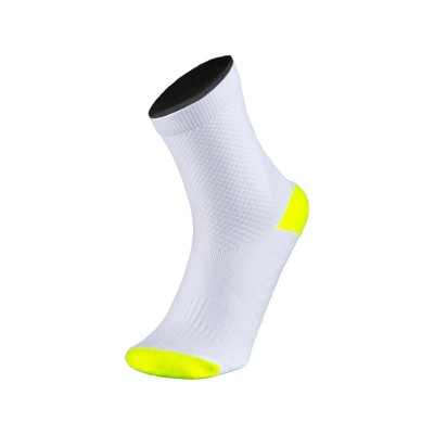 Calcetines Endless SOX Medium Blanco Amarillo