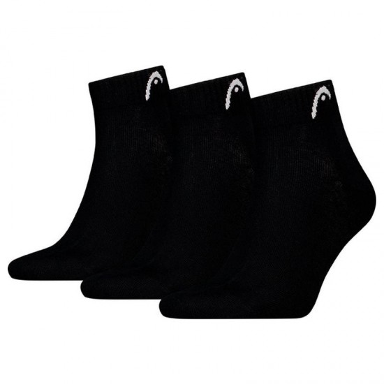 Calcetines Head All Sports Quartier Negro 3 Pares