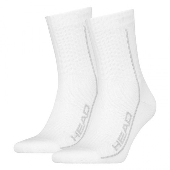 Calcetines Head Performance Short Crew Blanco 2 Pares