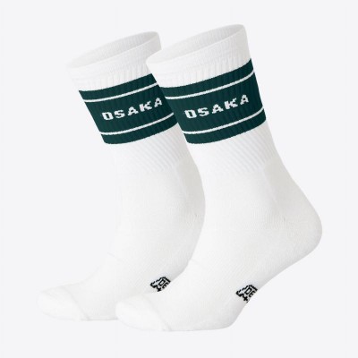 Calcetines Osaka Colourway Verde Pino Blanco 2 Pares