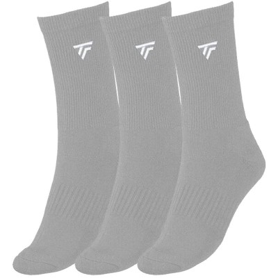 Calcetines Tecnifibre Classic Plata 3 Unidades