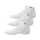 Tecnifibre Low Cut Chaussettes Blanches 3 Unites