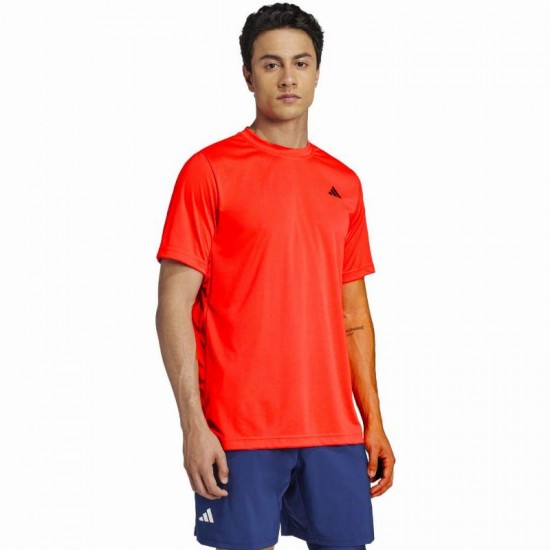 T-shirt adidas Club Climacool Rouge