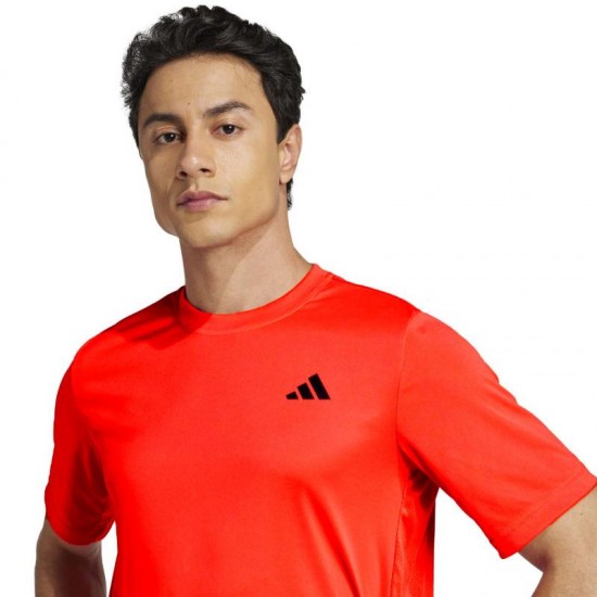 T-shirt adidas Club Climacool Rouge