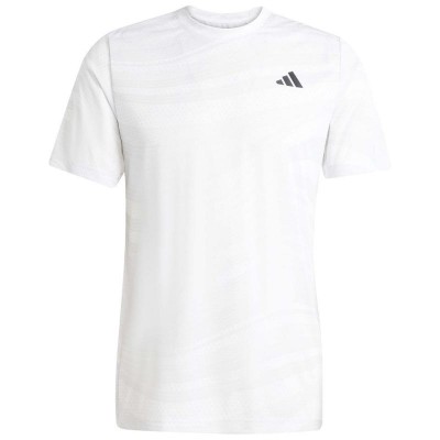 Camiseta Adidas Club Graphic Blanco Gris