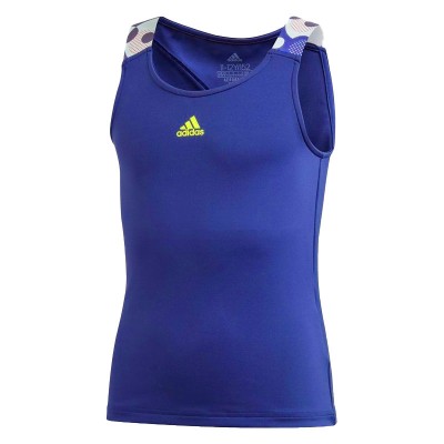 Adidas Keyhole Blue Royal Junior T-Shirt