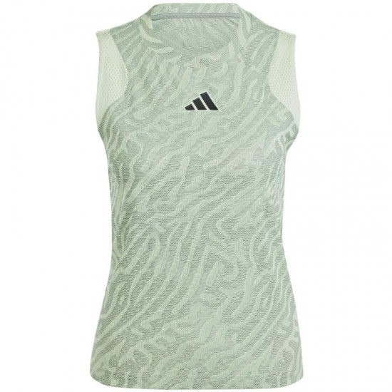 Camiseta Adidas Match Pro Verde Gris Mujer