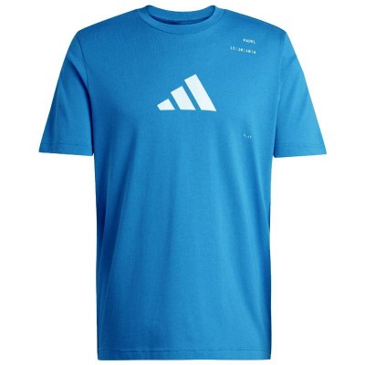 Adidas Padel Category Graphic Blue T-Shirt