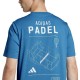 Adidas Padel Category Graphic Blue T-Shirt