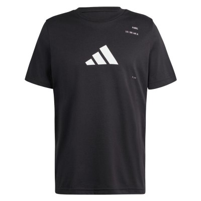 Adidas Padel Categorie Graphic Noir T-Shirt