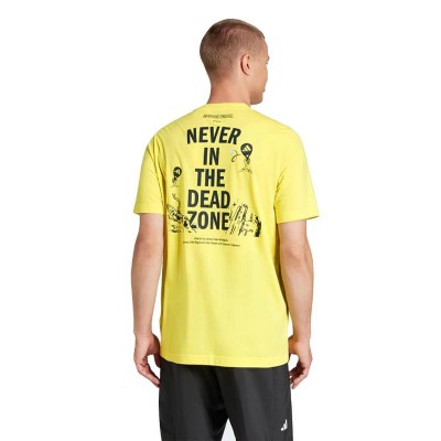 Adidas Padel Zone Sulfur Yellow T-shirt