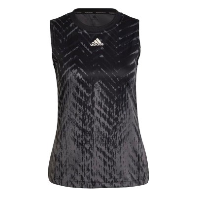 Camiseta Adidas PrimeBlue Match Printed Negro