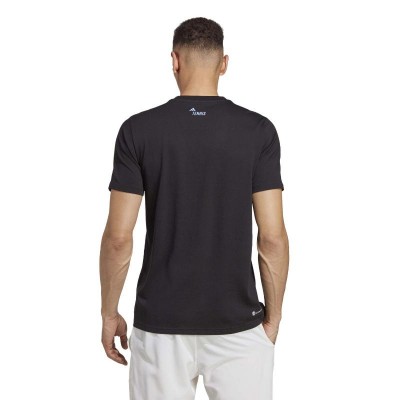 Adidas Tennis AO Graphic Black T-Shirt