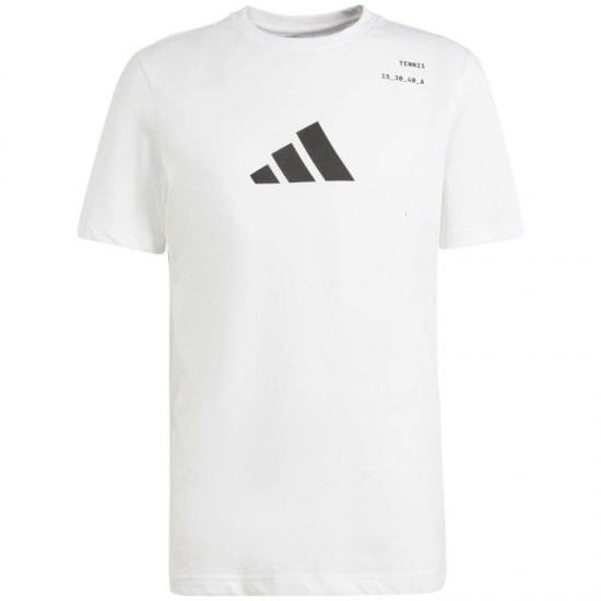 Adidas Tennis Category Graphic White T-Shirt