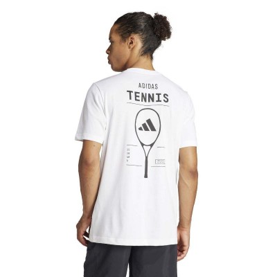 Adidas Tennis Categorie Graphic T-shirt blanc