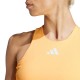 Camiseta Adidas Y-Tank Naranja Blanco Mujer