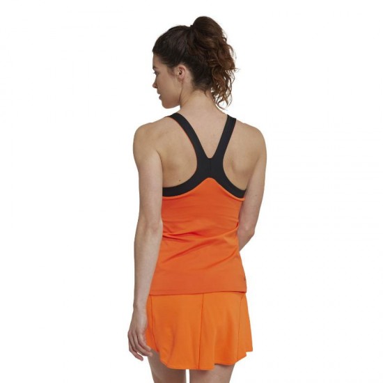 Camiseta Adidas Y-Tank Naranja Negro