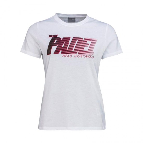 Cotton Head Padel T-shirt SPW White Women