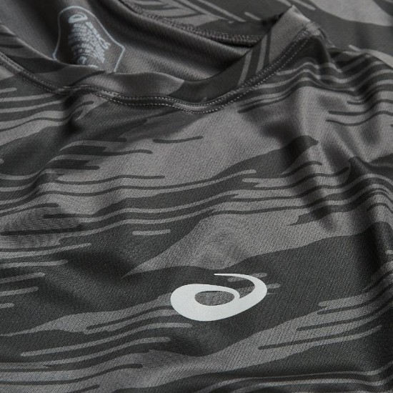 Asics Core SS Grey Graphite Black T-Shirt